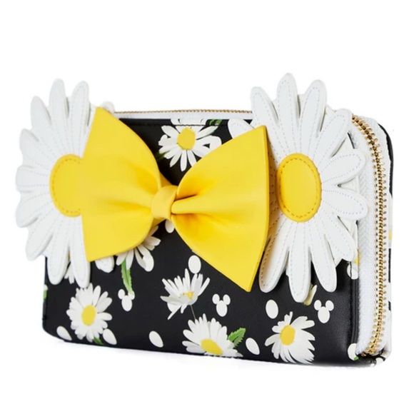 New Loungefly Minnie Mouse Daisy Zip Around Wallet - Picture 2 of 9
